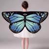 Halloween Cape Realistic Looking Vibrant Color Breathable Ultra-Light Easy-wearing Dress Up Chiffon Halloween Butterfly Wings Toddler Cosplay Costume