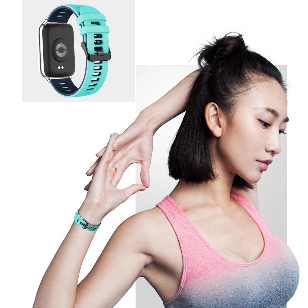 Sports Silicone Watch Band For Xiaomi Redmi Watch4 Strap Replacement Correa Wristband For Mi band 8/9pro Bracelet belt Accessory