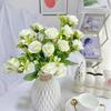 Rose Flower Fake Bouquet Hotel Interior Wedding Decor Bright Color Creative