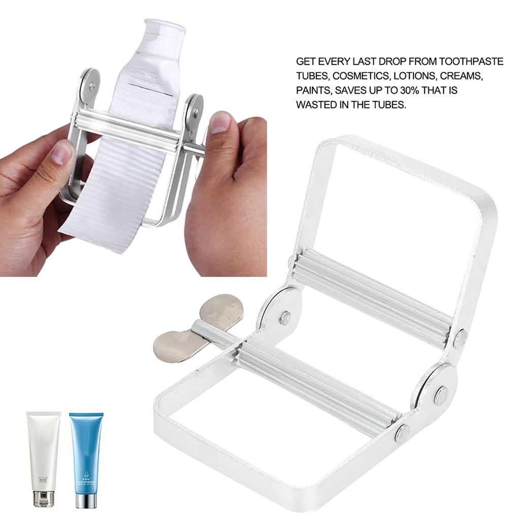 Aluminum Rolling Tube Toothpaste Squeezer Cream Tube Squeezer Seat Holder Stand