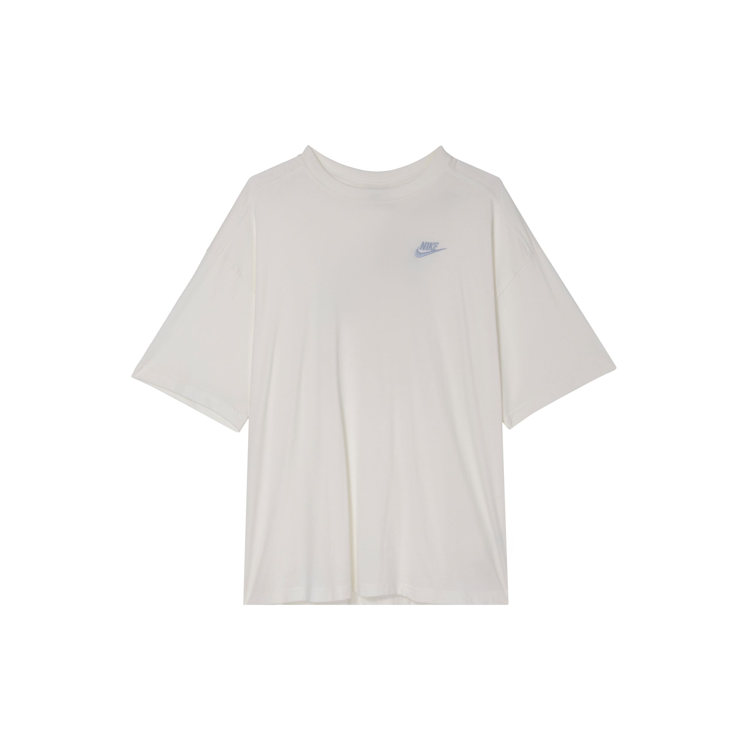 

Nike Пуловер с цветочным принтом серии Daisy, футболка с короткими рукавами и круглым вырезом, женские топы с заниженными плечами, белый цвет HJ9427-133 M