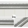 Striscia autoadesiva 3D per decorazione da parete Striscia per cornice in schiuma con carta da parati adesiva per linea di cintura Waterproo