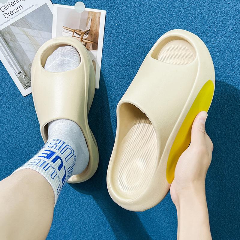 Nové pánské ležérní plážové pantofle 2025 léto luxusní měkké EVA duté unisex sportovní sandály dámské platformové boty Zapatos Hombre