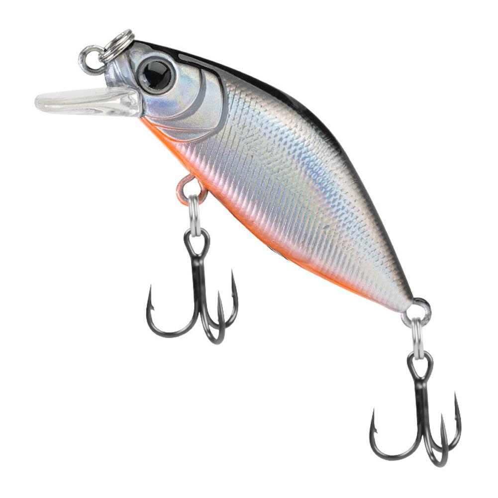 Micro Fishing Lures 4.5g 5CM Mini Minnow Lure Sinking Stream Fishing Artificial Hard Bait For Sea Bass Trout Fishing Accessories