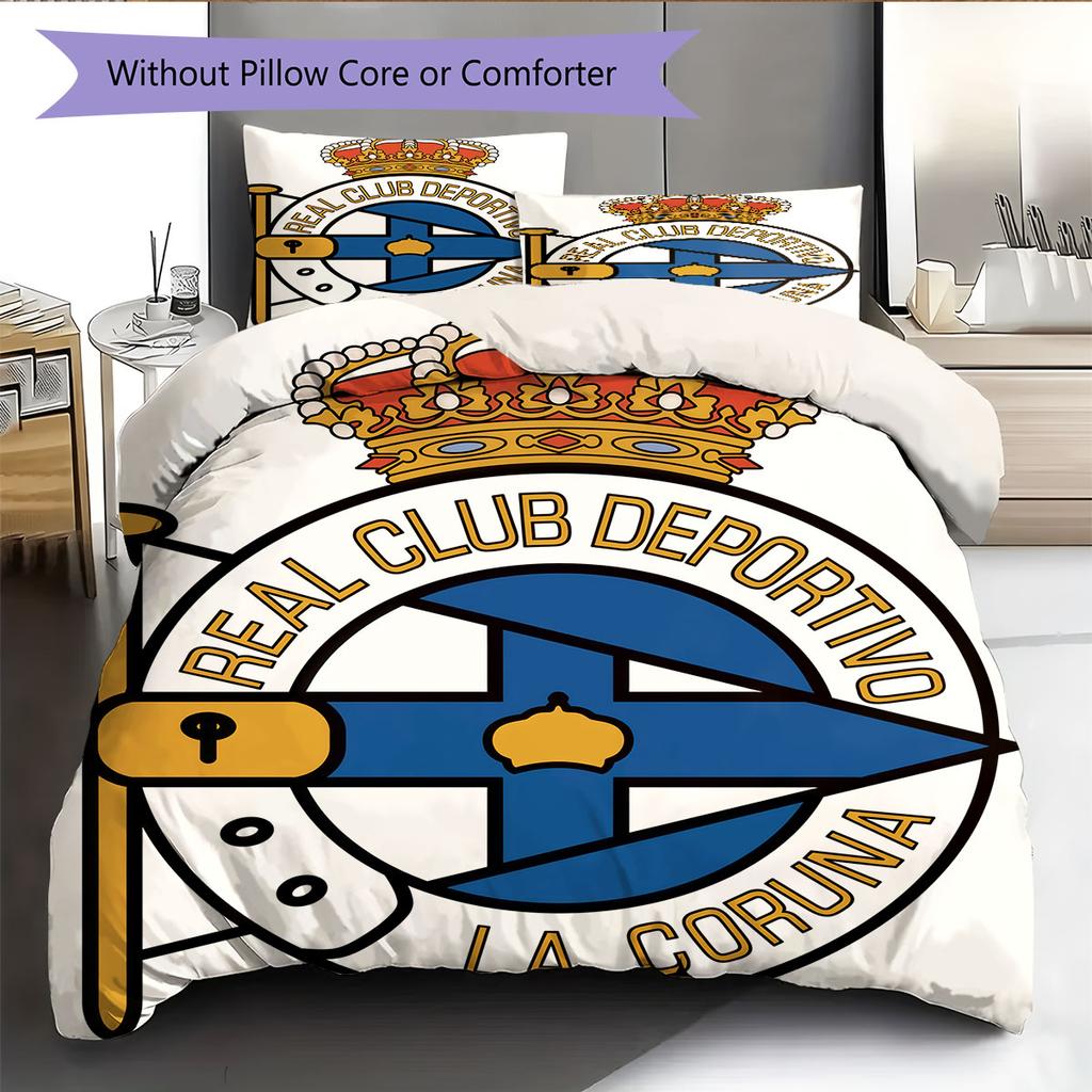Deportivo poster Bedding Quilt Set Quilt Cover Pillowcase Home Decoration Birthday Gift (1 * duvet cover + 2 * pillowcase, without core)