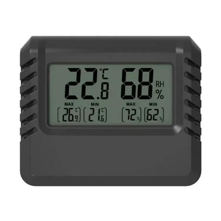 

Мини ЖК-цифровой термометр-гигрометр для помещений, измеритель влажности, настенный датчик максимальной/минимальной температуры ℃/℉