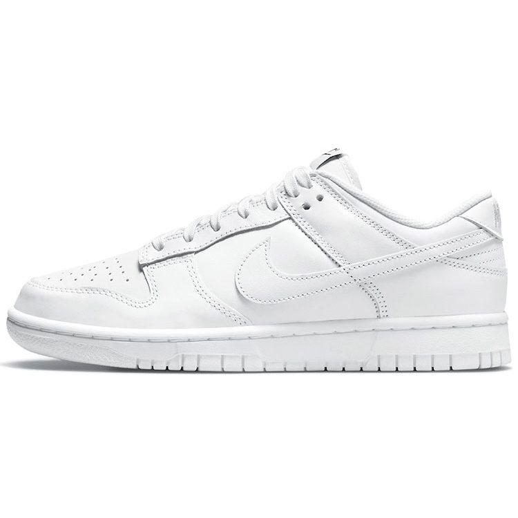 Nike Dunk Low Triple White 2021 Women's DD1503-109