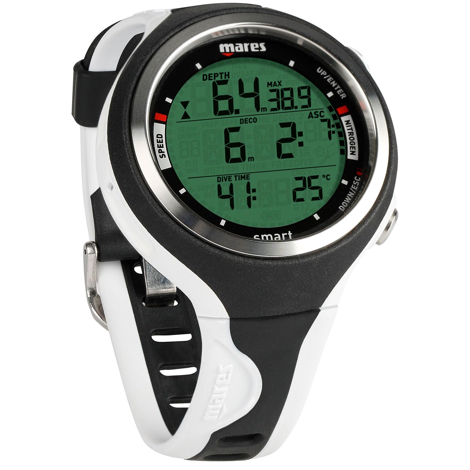 

Mares Smart Wrist Dive Computer | Ergonomic Watch-Style Underwater Scuba Diving Accessory with Multiple Modes | Ideal for Recreational & Technical Div