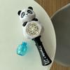 1pc of Chinese Style Panda Bubble Wand,rechargeable Automatic Bubble Blower with lights,For Kids' Outdoor Toys, No Bubble Solution Included
