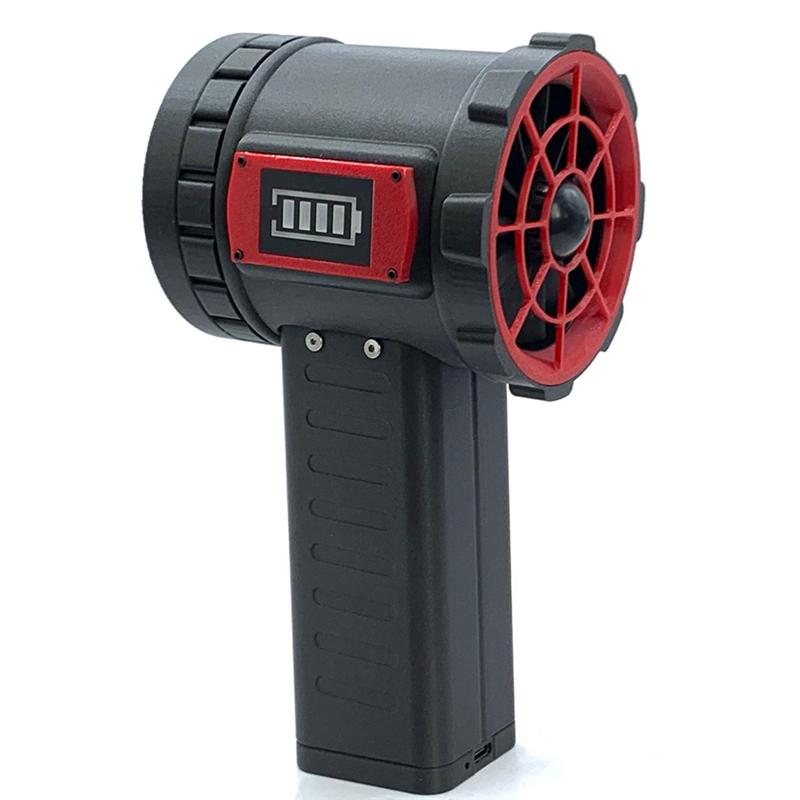 

A95I-Battery Level Indicator 650W Brushless Motor Air Blower 240Km/H Powerful Fan Outdoor Snow Removal Red червоний