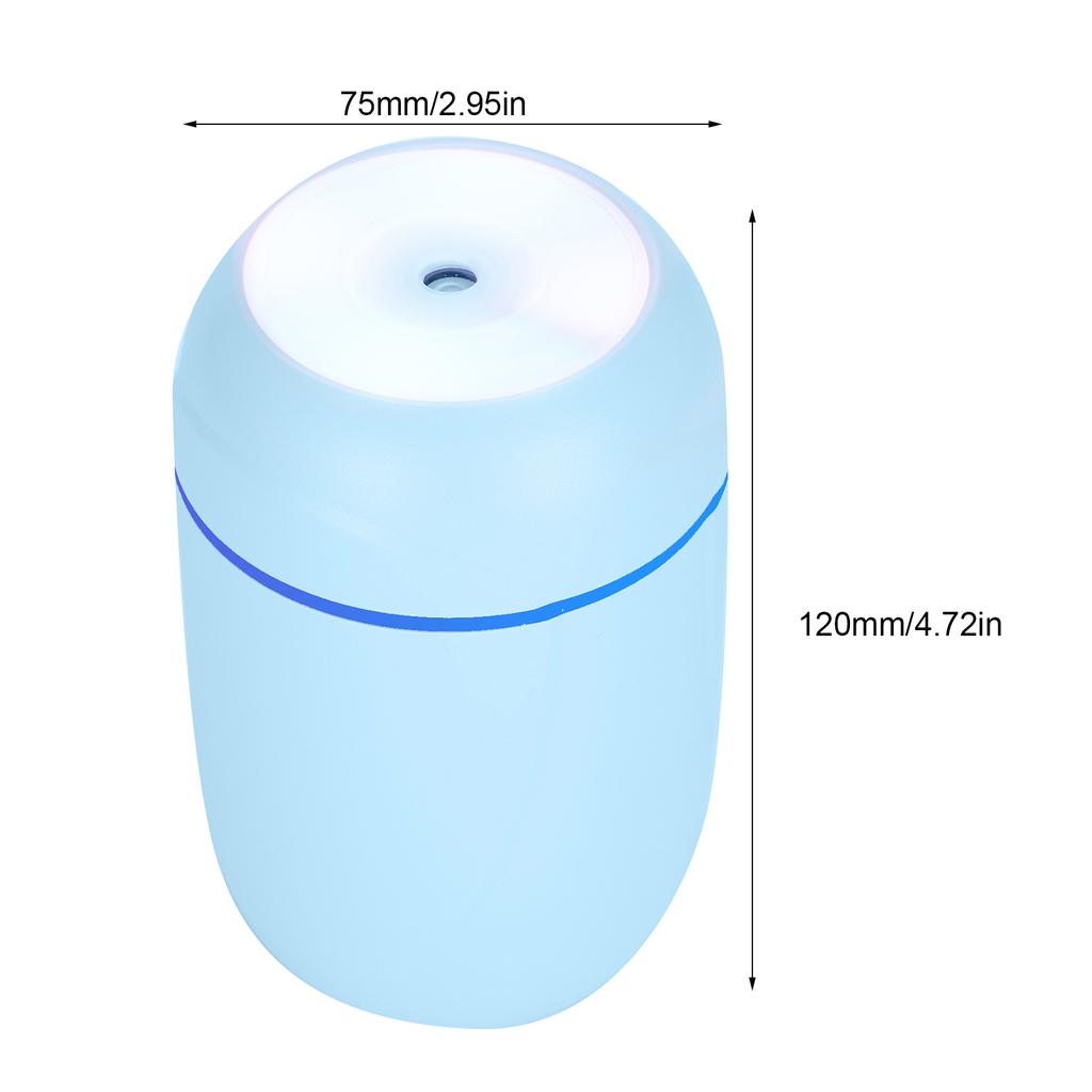 300ml Humidifier USB Charging Oil Diffuser Portable Car Freshener