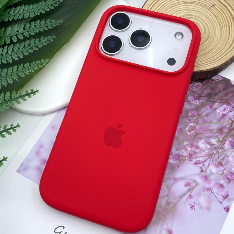 Flytende silikon telefondeksel for Apple iPhone 17 Pro Max - Ensfarvet Stor hull Støtsikkert Fullt dekkende På iPhone 16/15/14/13/12/11/Pro/Plus/17 Air