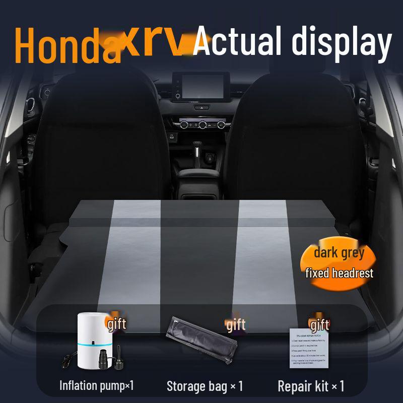 Honda XRV Inflatable Car Mattress: Trunk Leveling, Bed & Sleeping Mat for SUV Camping.