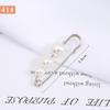 Pearl Anti-Exposure Brooch: Women's Waist-Cinching Pin & Clothing Decoration