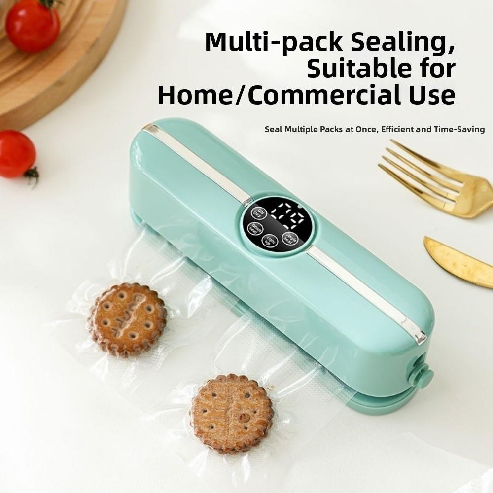 USB Rechargeable Vacuum Sealer Wireless Food Sealing  Machine  Food Preservation Tools