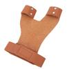 Archery Shooting Glove Brown Hand Guard PU Leather 2 Finger Protector Left Hand Protective Guard