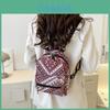 Stylish Vintage Ethnic Casual Backpack For Women With Soft Canvas Material And Trendy Design