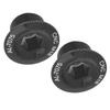 2Pcs Mountain Bike Crank Arm Fixing     Aluminum Alloy Crank Cover Screw  