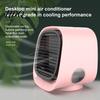 Compact Air Cooler for Home Portable & Humidifier Quiet Cooling Fan with 300ml Tank