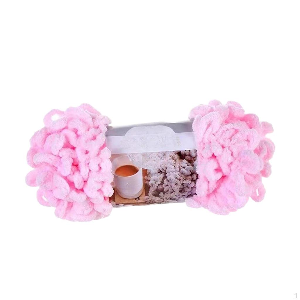 Dickes Wollgarn Voluminös Weich Sommer DIY Häkeln Armstricken Kissen Decke Stricken für