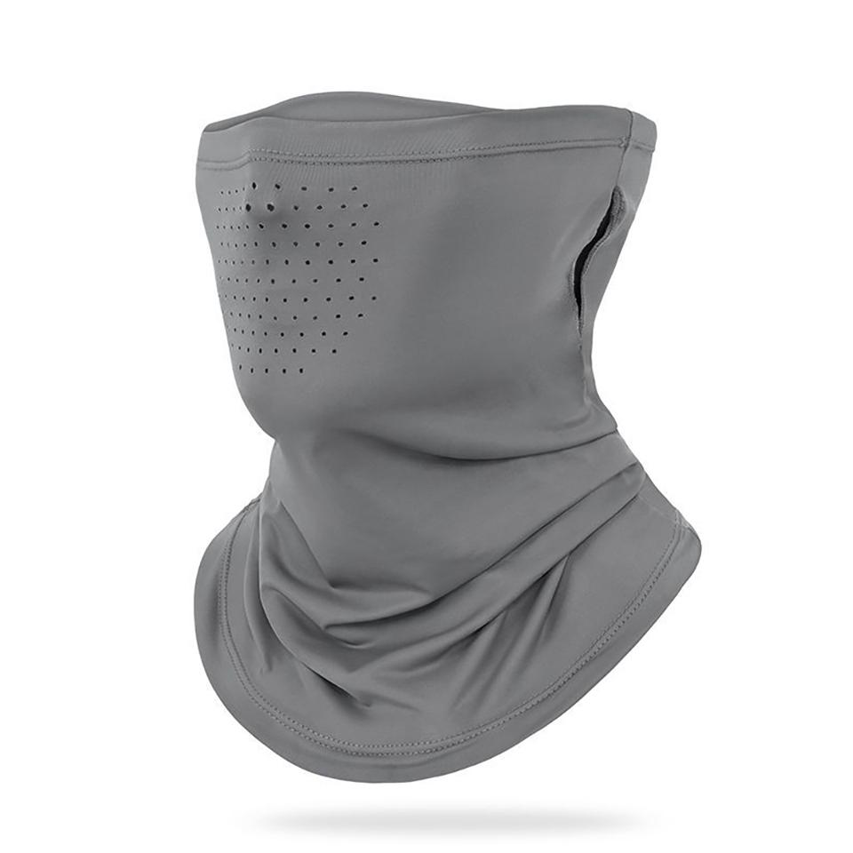 1Pcs Summer Cycling Face Cover Ice Silk Quick Dry Breathable Full Face Neck Gaiter UV Protection Sports Mask Men Women