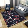Houston Texans Carpet Rug for Living Room Bedroom Home Sofa Decoration,Kids play Non-slip Floor Mat