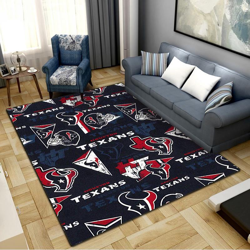 Houston Texans Carpet Rug for Living Room Bedroom Home Sofa Decoration,Kids play Non-slip Floor Mat