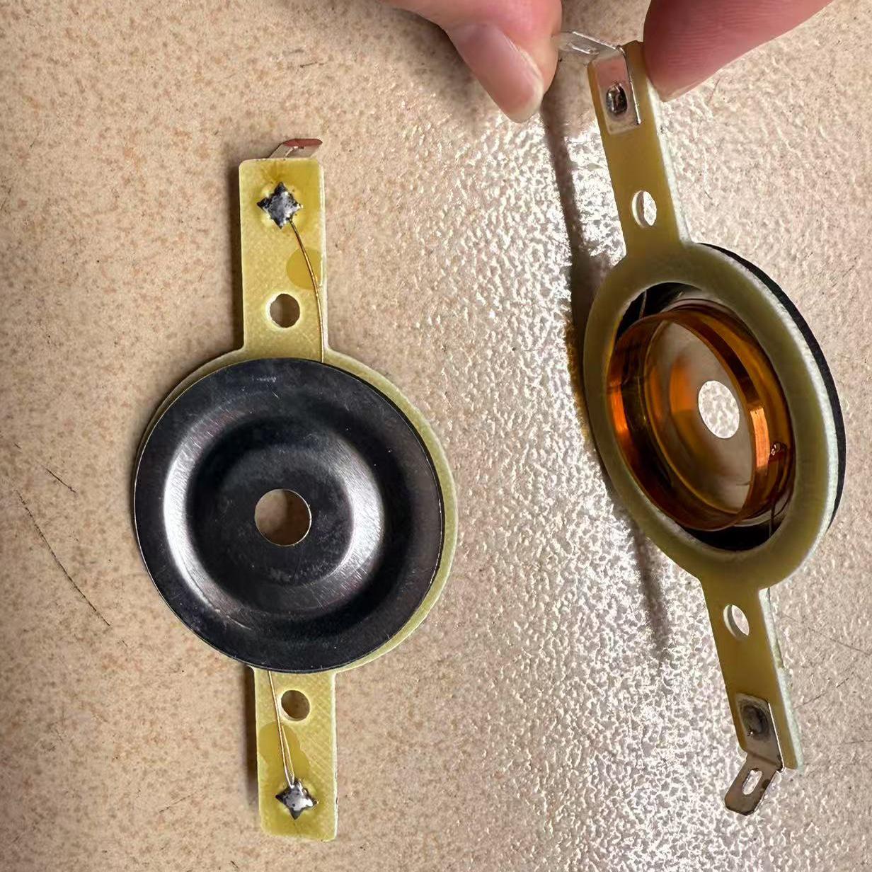 25.4mm Ultra-High-Frequency Titanium Flat Diaphragm Tweeter Speaker Accessory