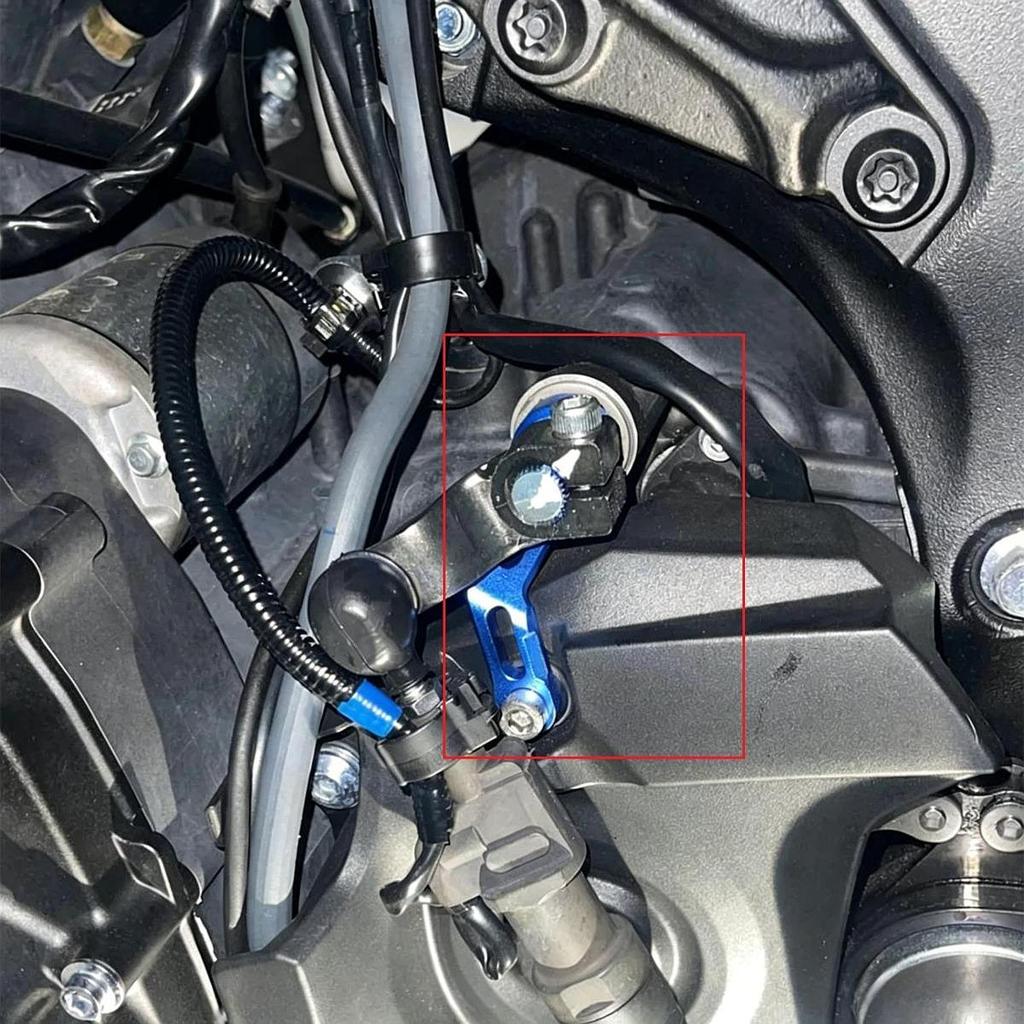 Shifting Gear Stabilizer Aluminum Holder Bracket for Yamaha MT09 FZ09 XSR900 Tracer9 GT Niken R9 Modification Accessories