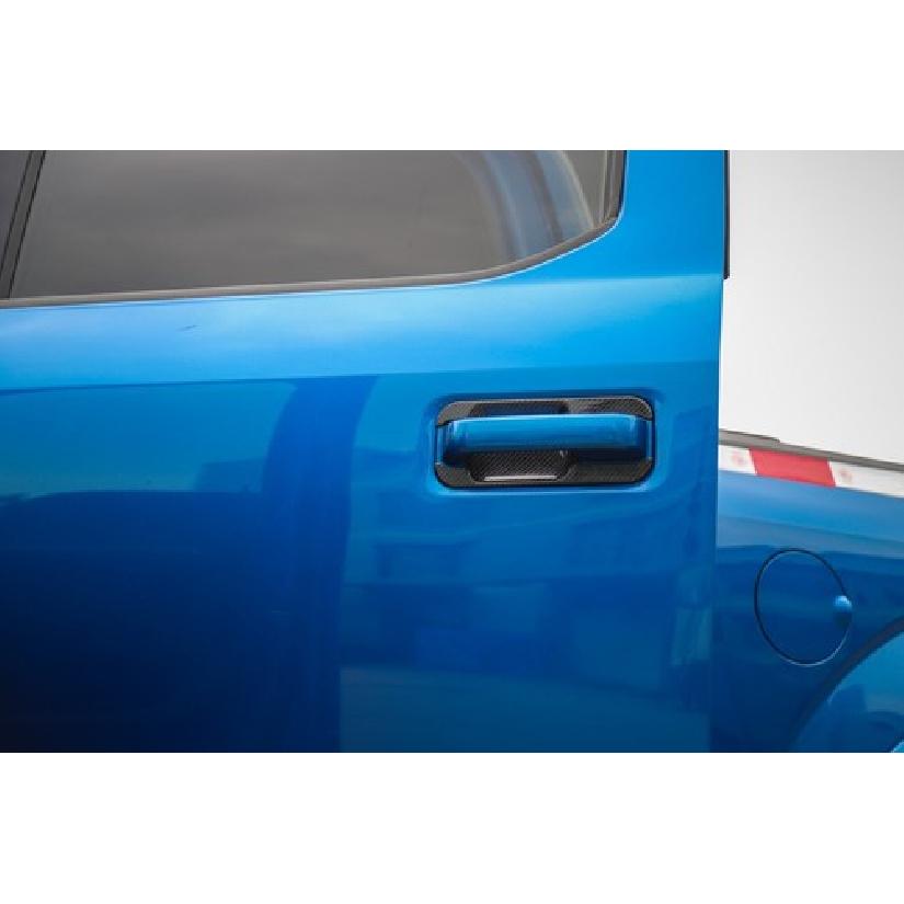 Carbon Fiber Exterior Door Bowl Handle Trim Cover for Ford F150 2014+Accessories