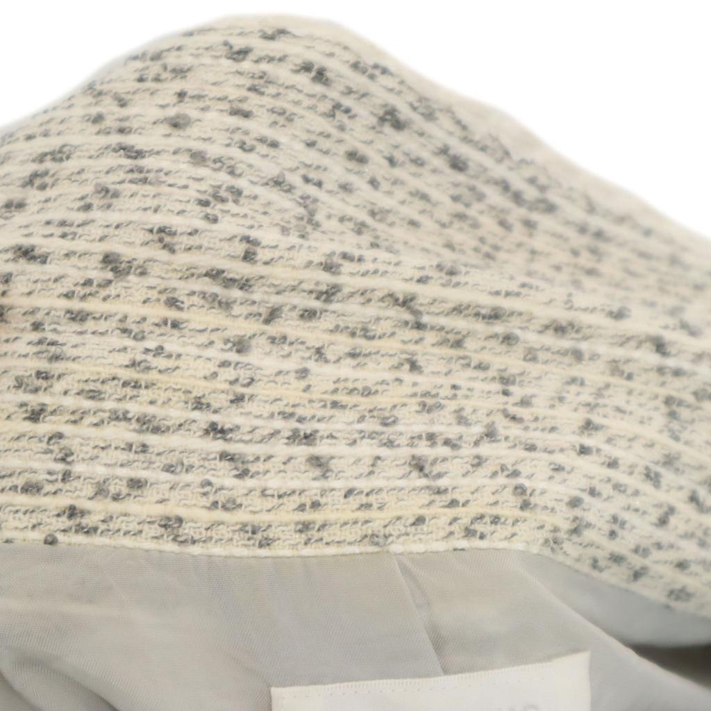 TO BE CHIC made in Japan Tweed jacket Setup 42 white Women Used