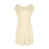 Women's Summer Casual Backless Cap Sleeve T Shirt Dress Round Neck Party Dresses