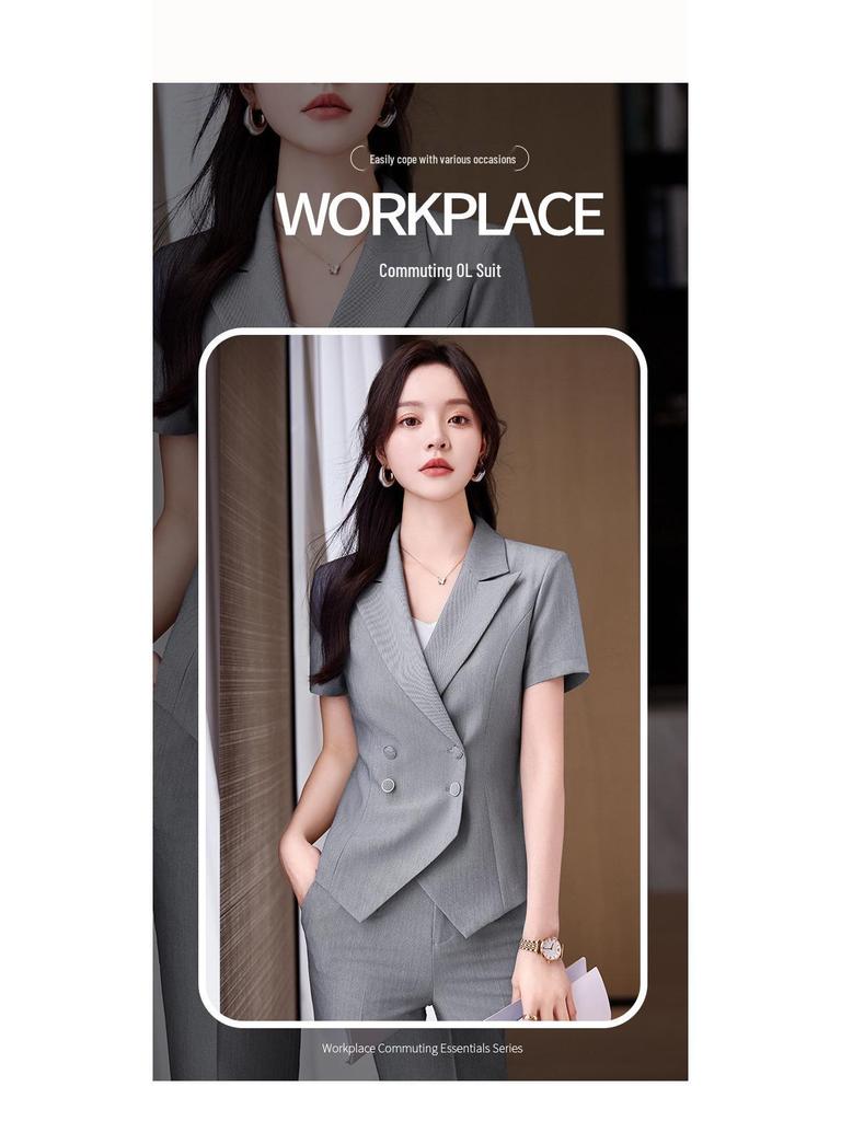 Premium Women's Summer Interview Blazer - Professional and Elegant Workwear