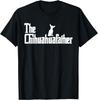 The Chihuahua Father Funny Dog Lover Graphic Tee Men Casual Short Sleeve TShirt