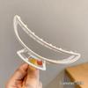 Silver semicircle large