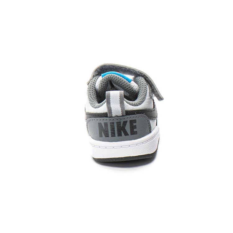 Nike Court Borough Low Comfortable Sports Low-Top Skate Shoes Baby Sneakers Gray White 870029-006