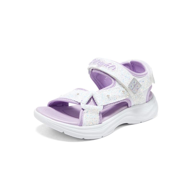 Skechers Girls  Light-Up Hook-and-Loop Sandals US 11