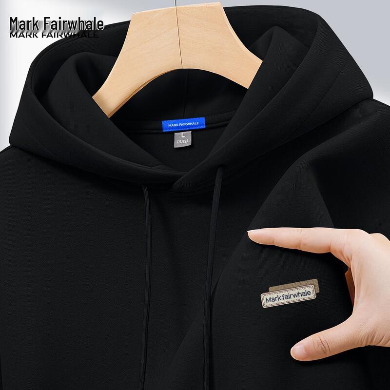 Mark Fairwhale Men's 2025 Autumn Loose Fit Hooded Sweatshirt