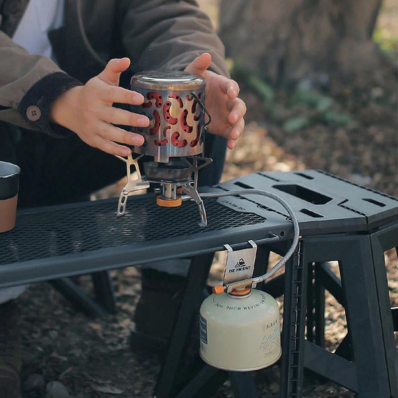 Gastankhalterung Campingtische Haken Für Igt Tisch Edelstahl Aufhängeclip