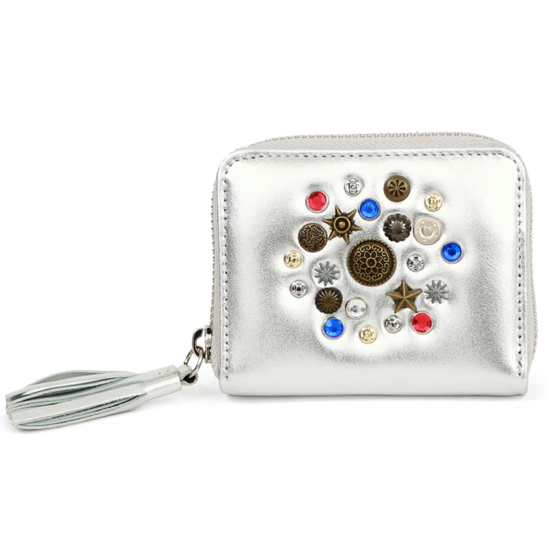 

Multi-Stud Accordion Card Wallet
