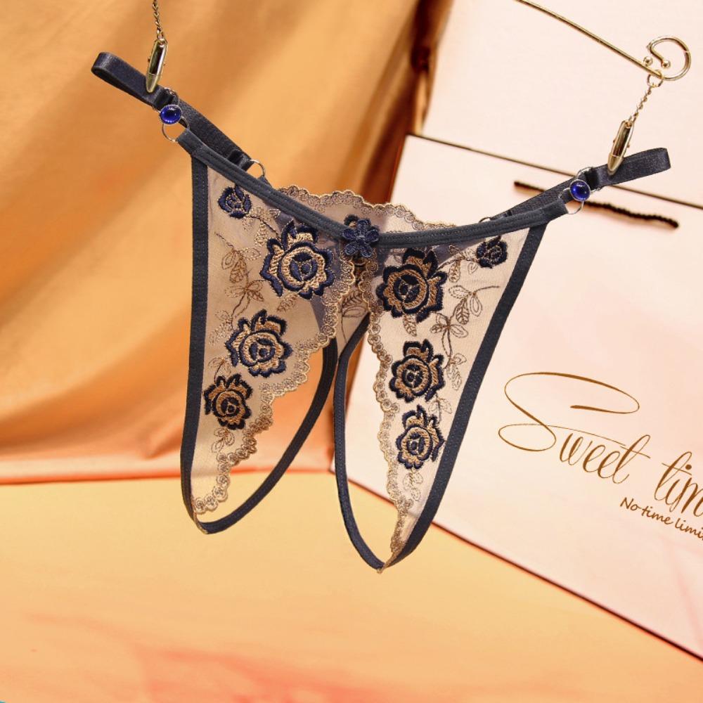 Light Ripe Women's Fancy Adjustable Belt Women's Large Size Panties Sexy Open Crotch Bed Hot Flirting Temptation Thong