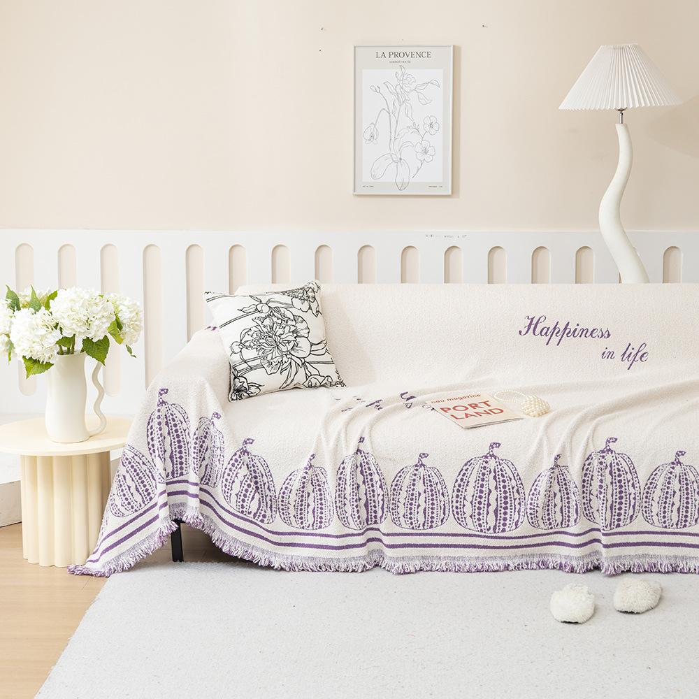 Four Seasons Universal Sofa Towel Chenille Simple Fashion Non-slip Sofa Cover Cloth Cushion Dust Cover