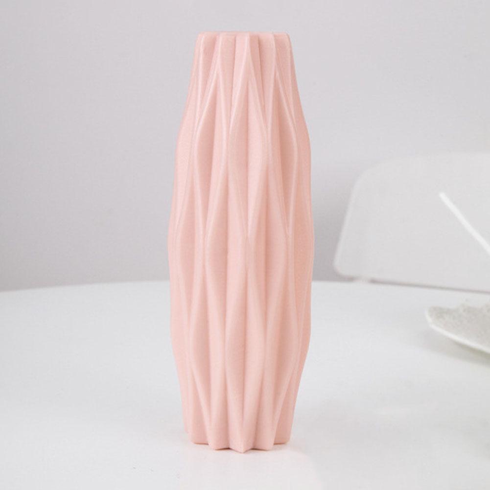 Plastic Shatter-proof Flower Decoration  Room Hallway  Pot  Vase Home Wedding