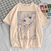 Chobits T-shirt Girl University Comfortable Psychedelic Grunge T-shirt Punk Pop Culture University Aesthetic