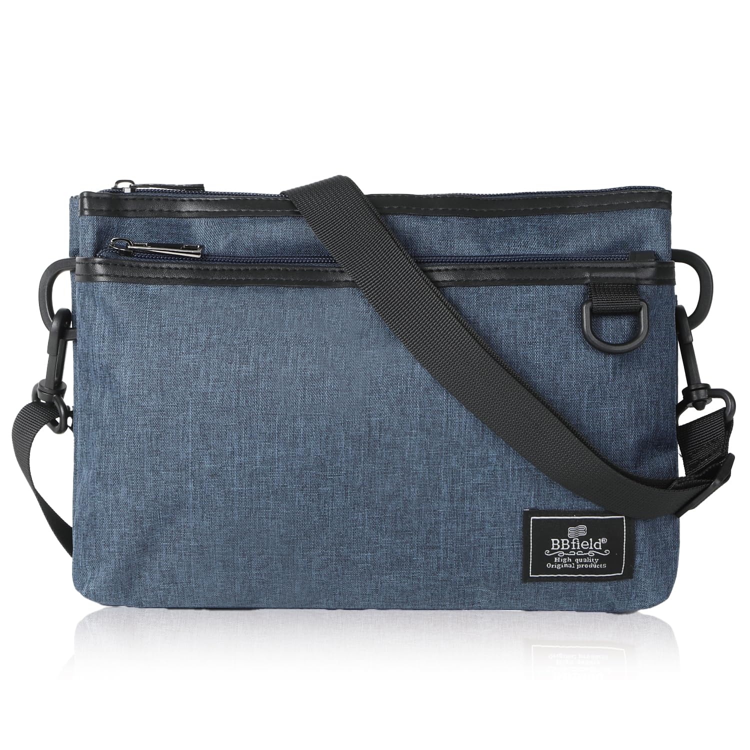 

Чоловіча сумка через плече Sacoche 2way Crossbody водонепроникна [BB Field] (ВМС) Темно-синій