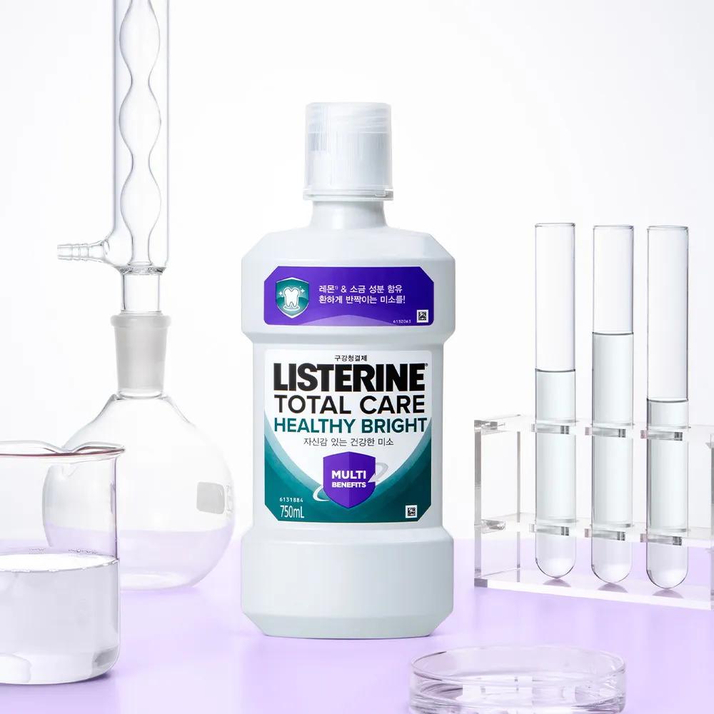 LISTERINE Mouthwash Total Care Healthy Bright 750ml