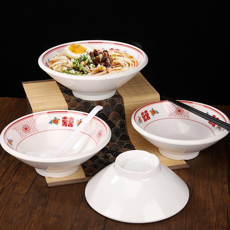 Melamine Tableware Creative Noodle Restaurant Special Noodle Bowl
