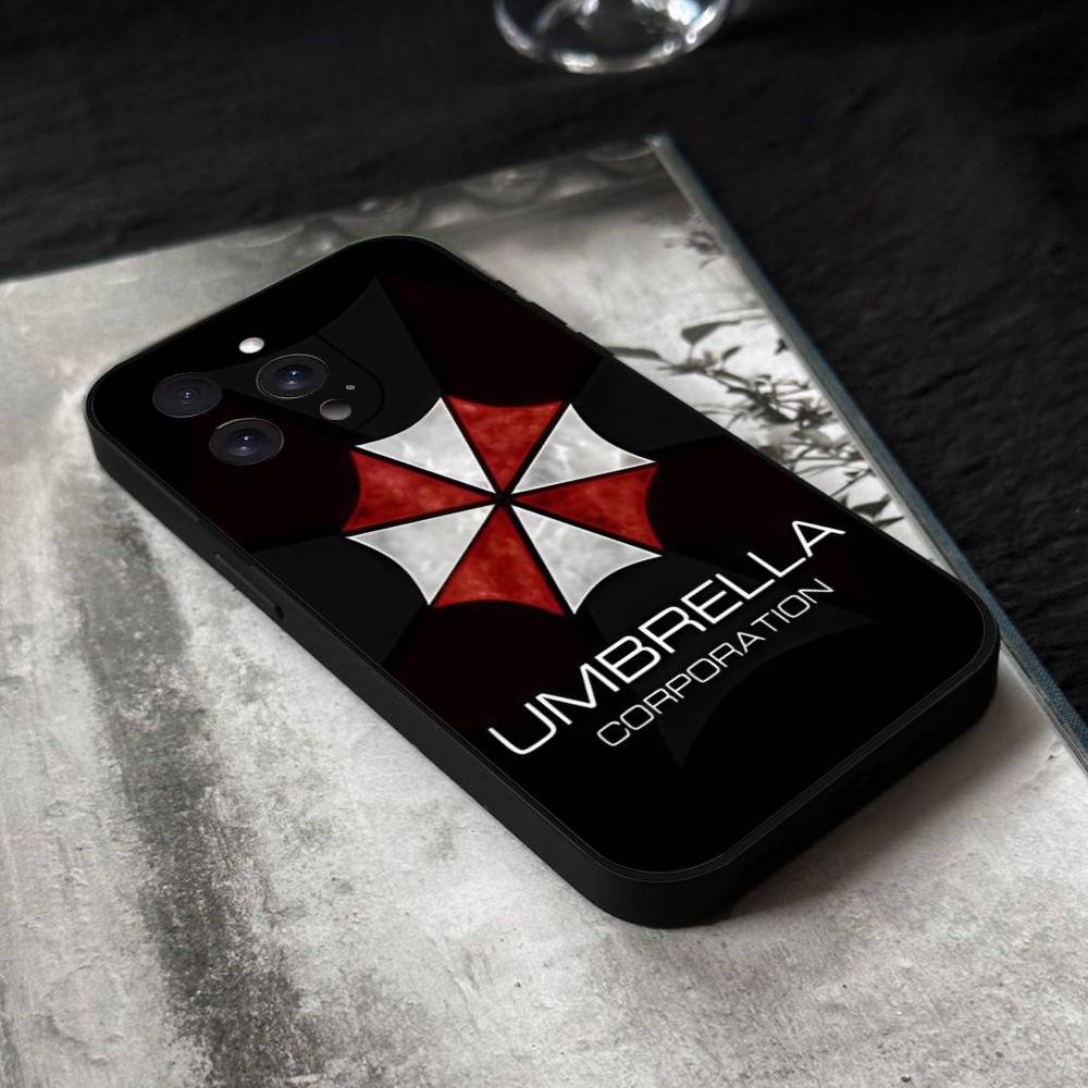Umbrella Corporation Phone Case Silicone Soft For IPhone 17 Air 16 15 14 13 12 11 Plus Pro Max Plus