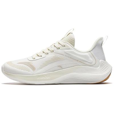 Poison Spike 1 Comfortable Casual Shock Absorbing Breathable Low Top Running Shoes Women Sneaker White Beige 122215580R-11