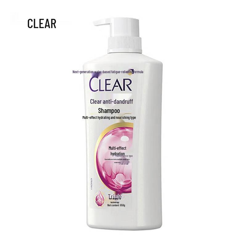 Clear Anti-Dandruff Multi-Effect Moisturizing Shampoo